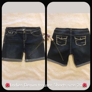 Maurice’s denim trouser shorts